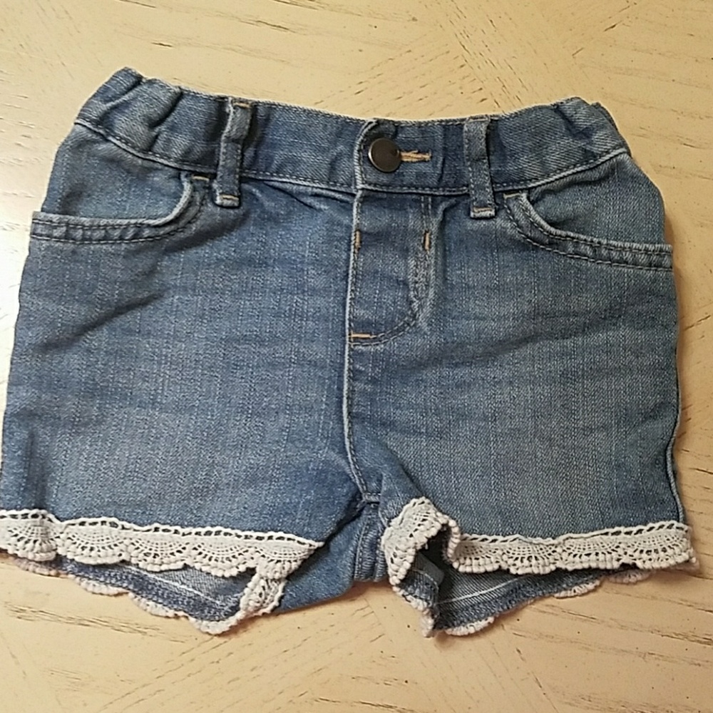 Girl denim short